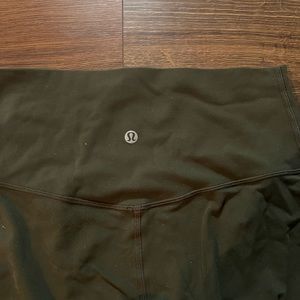 Lululemon align leggings in olive green